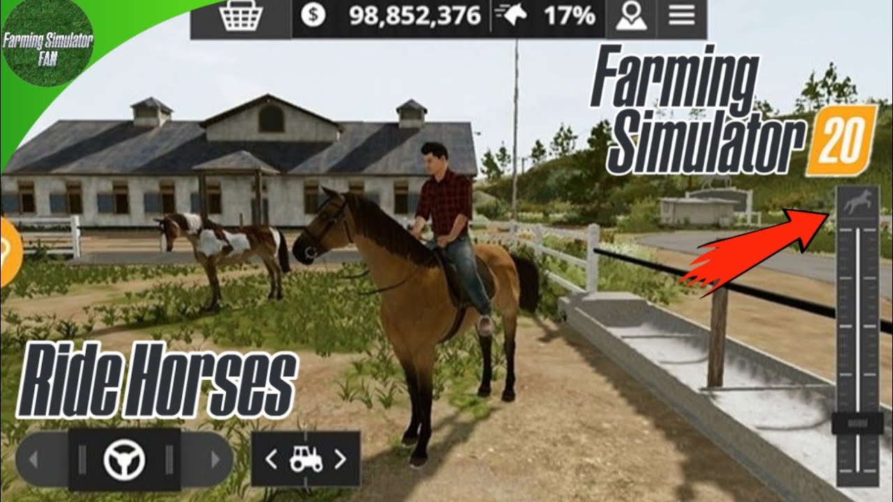 How to Ride Horses 🏇 | Farming Simulator 20