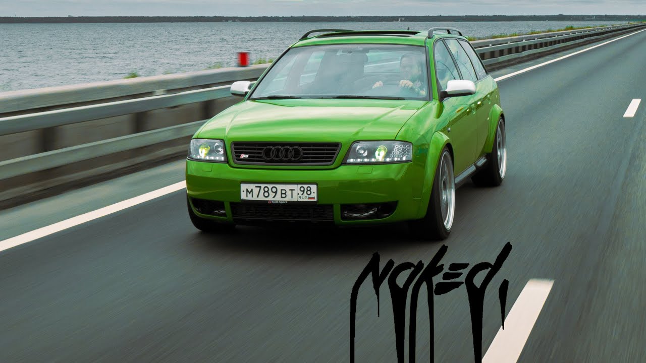 GREEN AUDI ALLROAD 500HP  [4K]