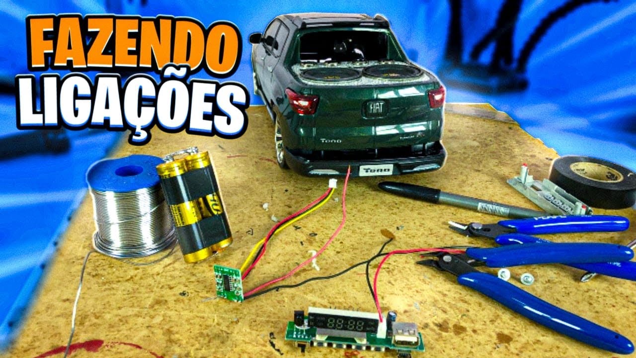 COMO FAZER TODA PARTE ELETRICA DAS MINIATURAS