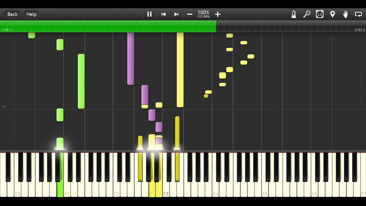 Frank Sinatra - That's Life (Synthesia)