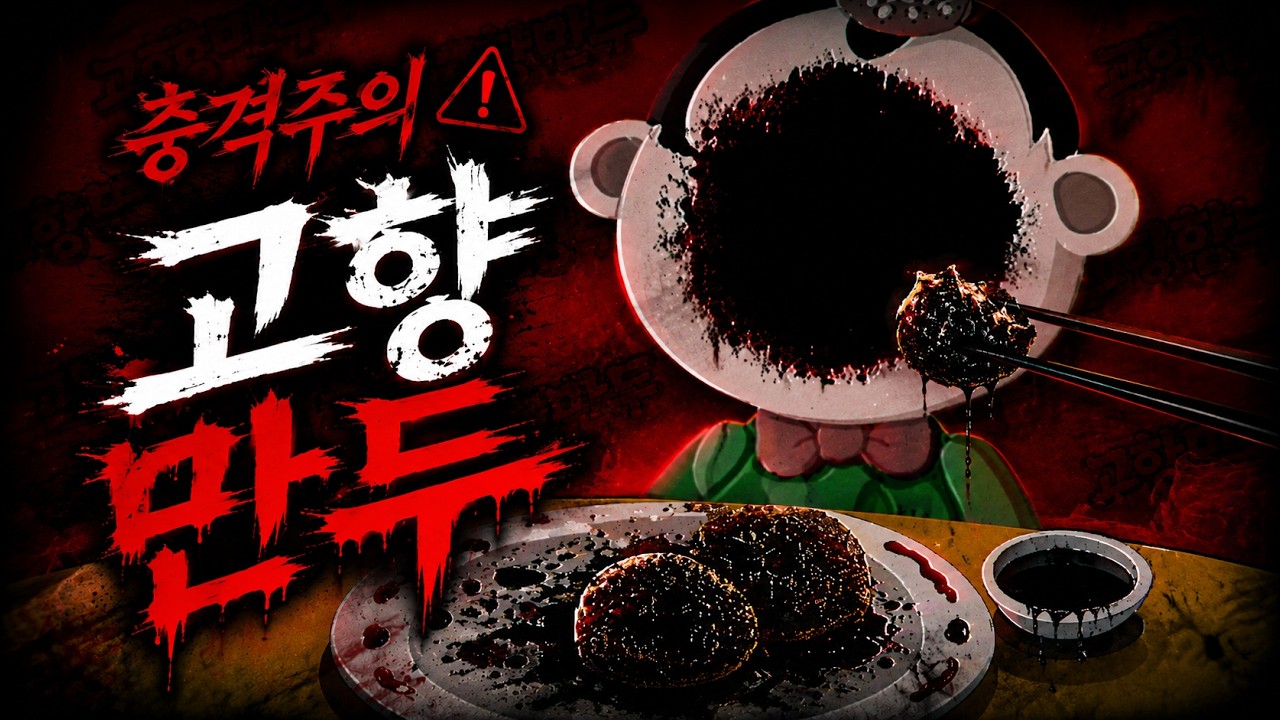 2000년대 레전드 고향만두 게임 공포 버전을 발견했습니다..