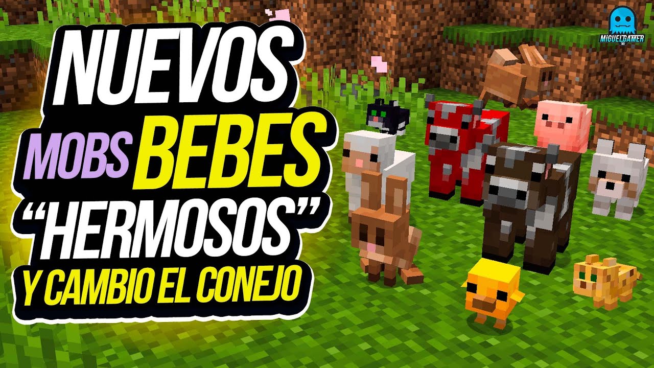 Nuevos MOBS BEBES CHIQUITOS y rediseño COMPLETO del conejo