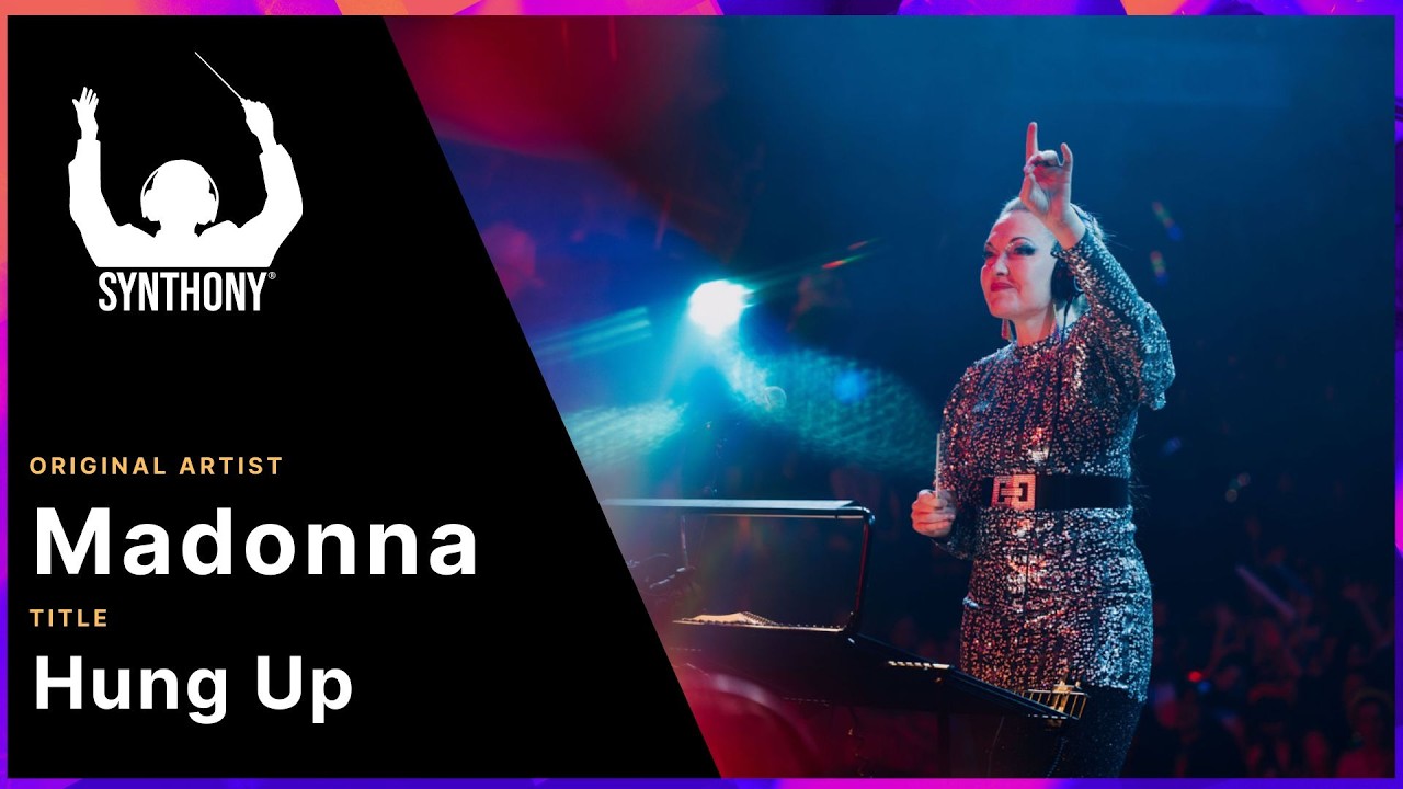 SYNTHONY - Madonna 'Hung Up' (Live at Spark Arena 2024) | ProShot 4K