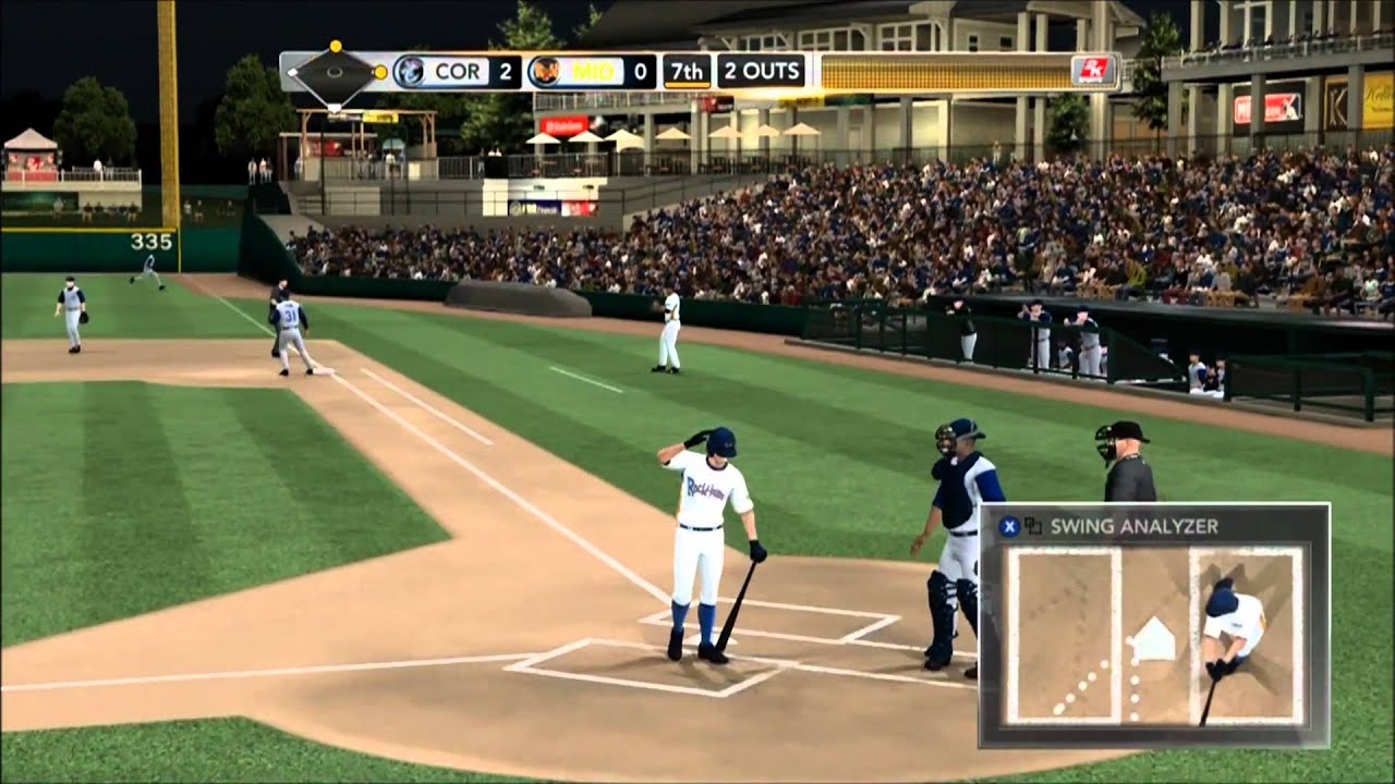MLB 2K11: My Player Mode - Character Creation and First Full Game