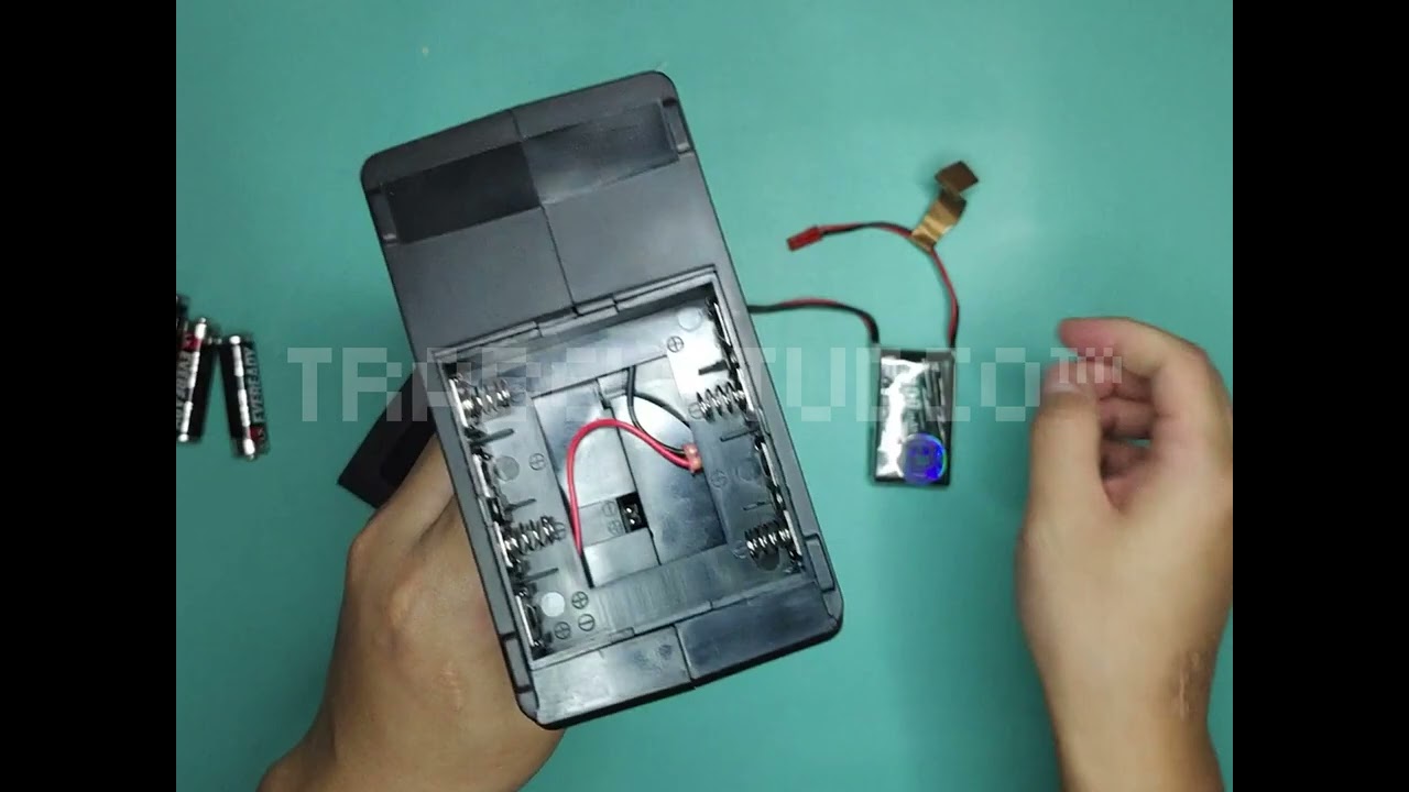 Dumbo rc DDF-350 battery options.
