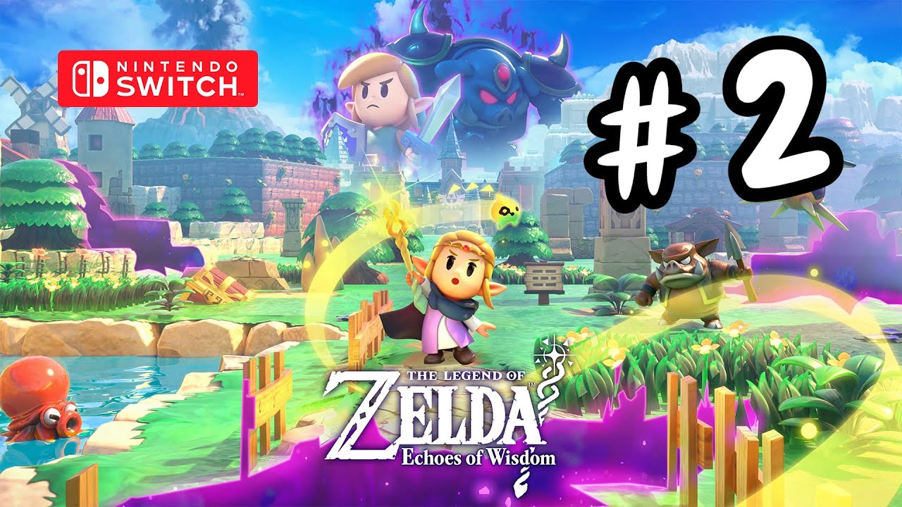 The Legend of Zelda: Echoes of Wisdom Gameplay Nintendo Switch