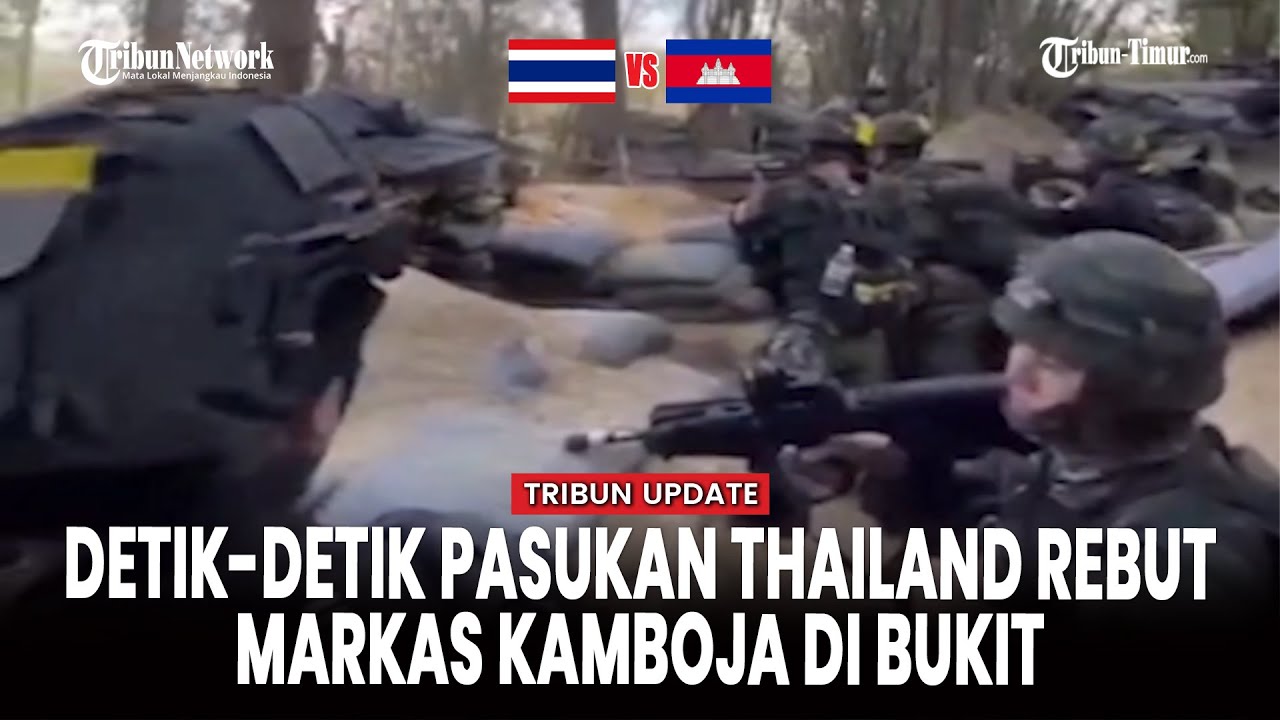 Serangan Membabi Buta Pasukan Thailand ke Militer Kamboja