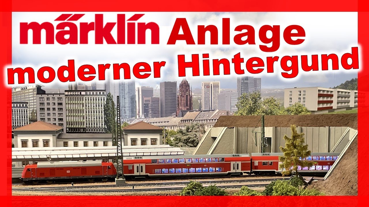 Verwandlung einer modernen M&auml;rklin Anlage &mdash; Vorstellung und Fazit zum Modellbahnhintergrund von JoWi