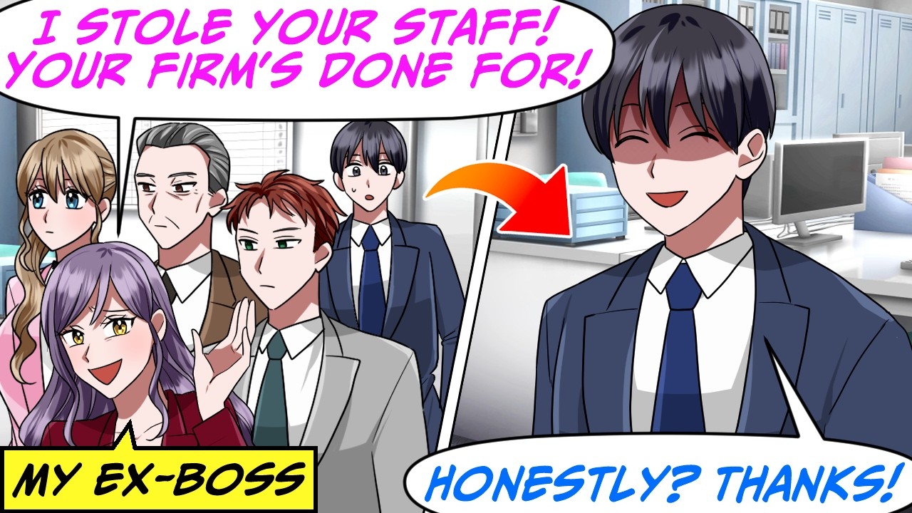 My Ex-Boss Got Bitter After I Went Independent! She Tried to Steal My Staff&hellip;[RomCom Manga Dub]
