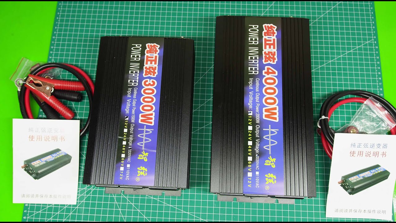 INVERTER TAFFWARE 12V 4000W PURE SINE WAVE MURAH BERKUALITAS