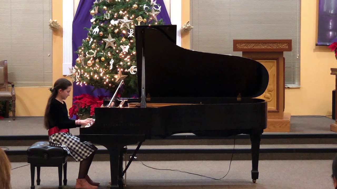 Anastasia P. - Jingle Bells, Teddy Stoyanova, New School of Music DEC 2019 Recital