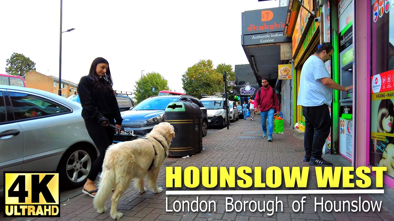 Hounslow West, Bath road | Walking tour in the street of Hounslow West [4K]