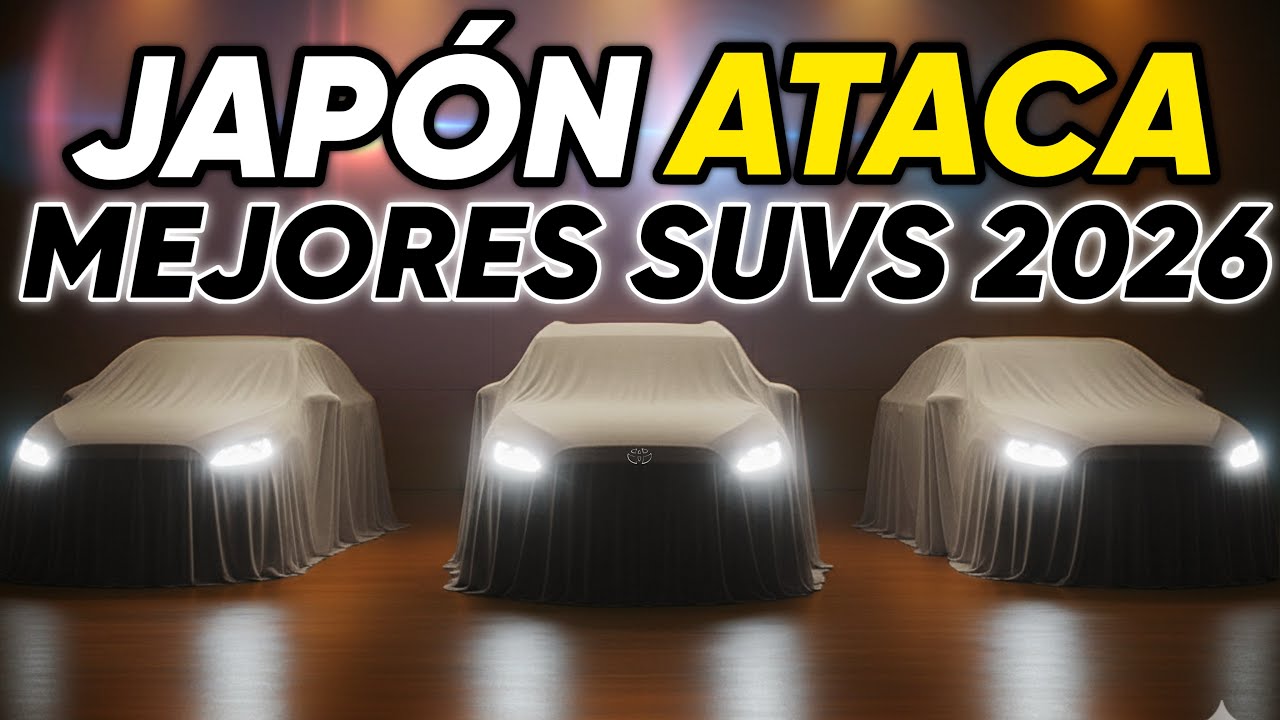 3 SUV Japonesas de 2026 que DESTROZAN a la competencia