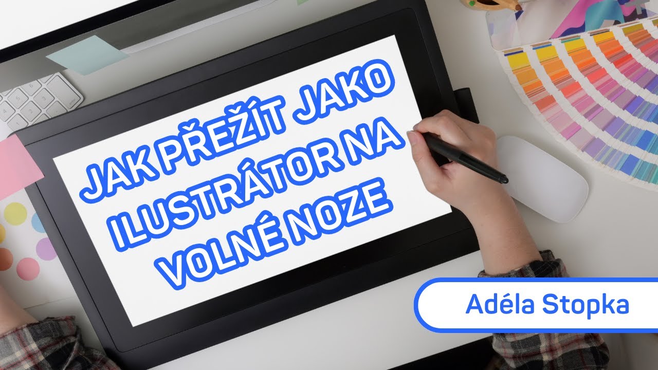Jak přežít jako ilustrátor na volné noze – Adéla Stopka | Animefest 2023