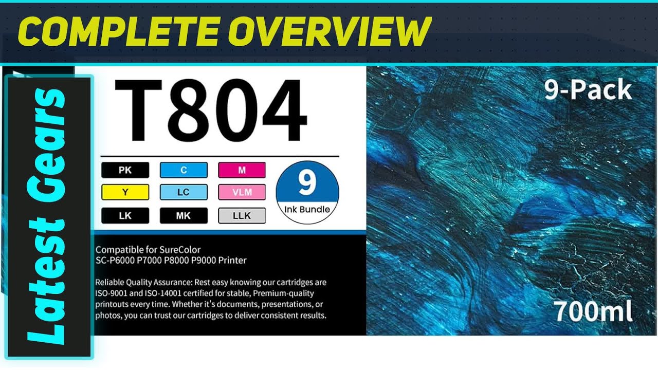 RumbaRex T804 Ink: Amazing Colors for Your SureColor Printer!