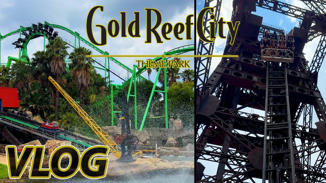 South Africa's Legendary & Rare Coasters! | Gold Reef City | VLOG | December 26th, 2025