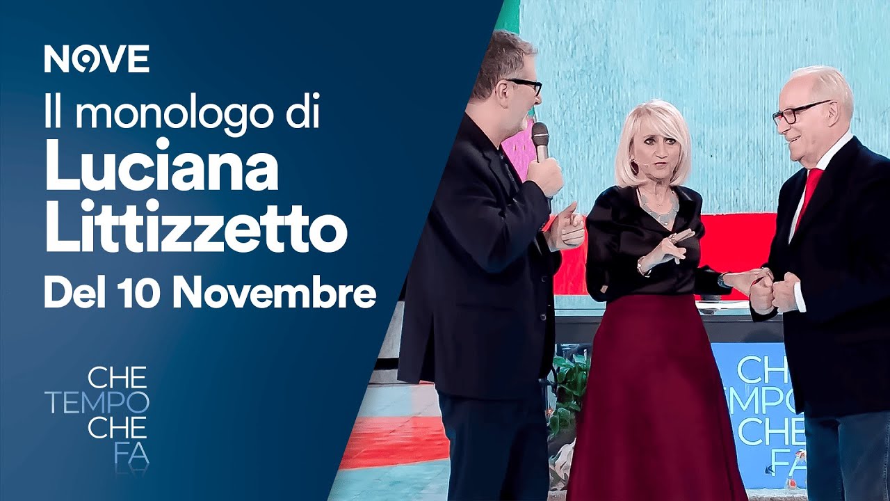Il Monologo di Luciana Littizzetto Episodio del 10 Novembre | Che tempo che fa