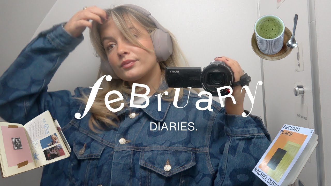 february flew by. (matcha dates, girl's weekend & what i'm reading) VLOG