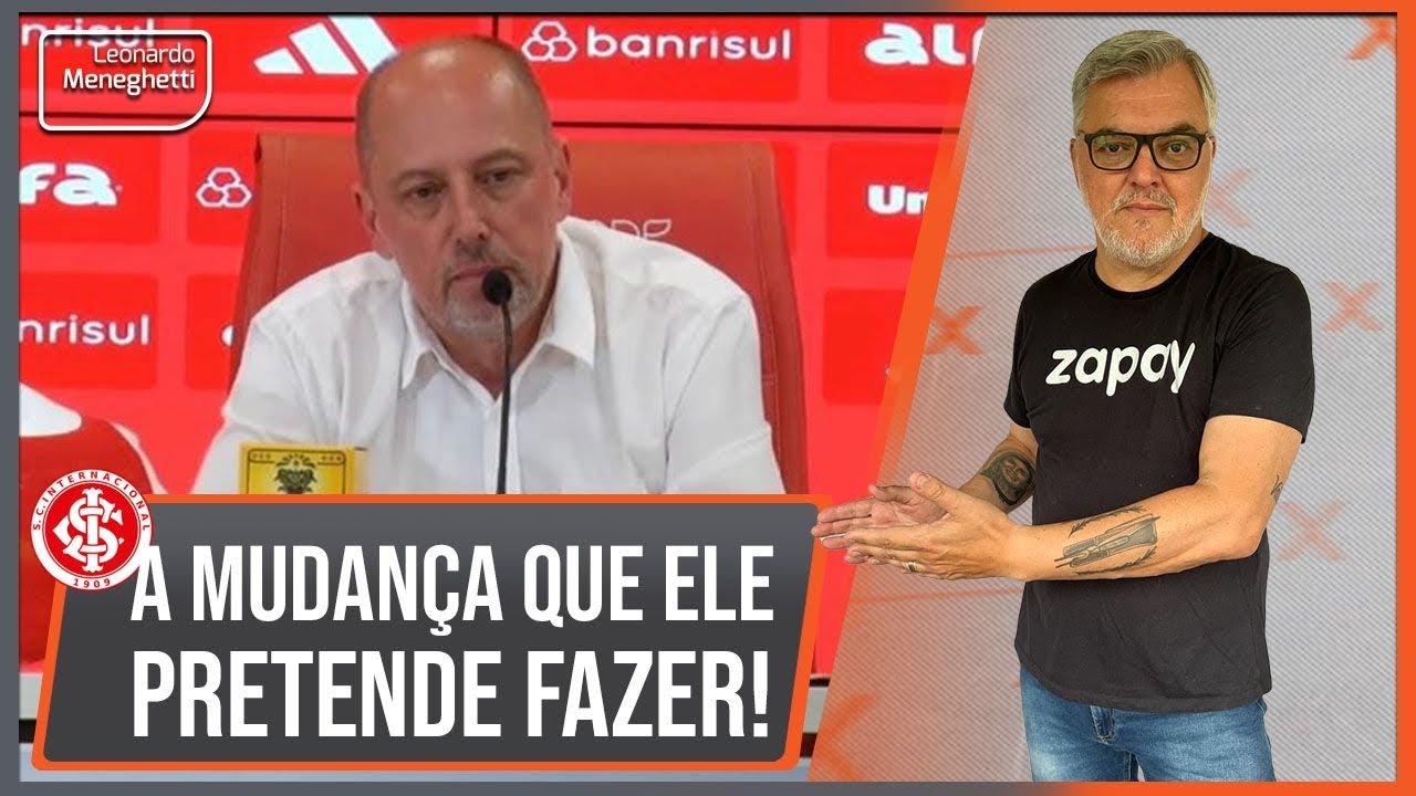 O an&uacute;ncio que o presidente Alessandro Barcellos prepara para os pr&oacute;ximos dias!