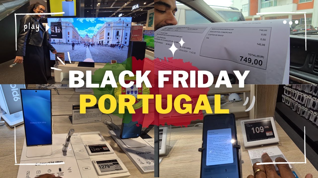 Preços de ELETRÔNICOS em Portugal 2024 -  Black Friday Vale a Pena?