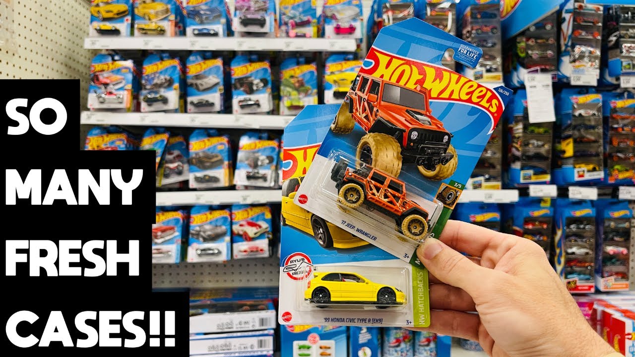 STILL SEARCHING FOR THE HOT WHEELS CIVIC TYPE-R SUPER TREASURE HUNT!!  Dollar General Has Exclusives