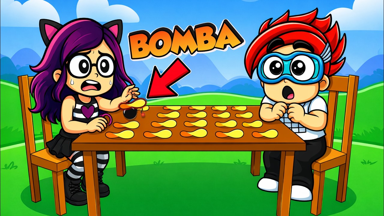 Quien COMA la PAPA ENVENENADA EXPLOTA! Bomb Chip Roblox | Kori