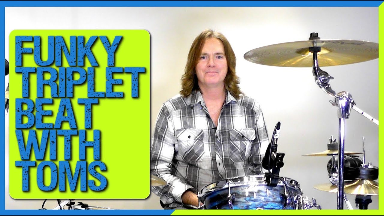 Funky 6/8 Beat With Toms