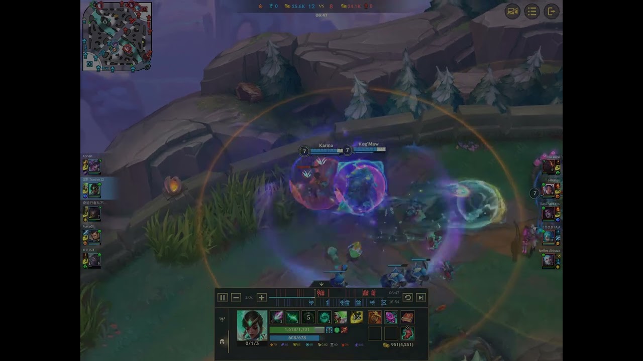 BROKEN Karma Support Season 20 Wild Rift Live Gameplay