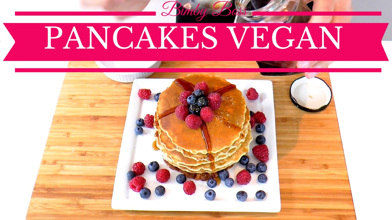Pancakes (senza uova e grassi) | Bimby TM6 - TM5 -TM31 | Thermomix