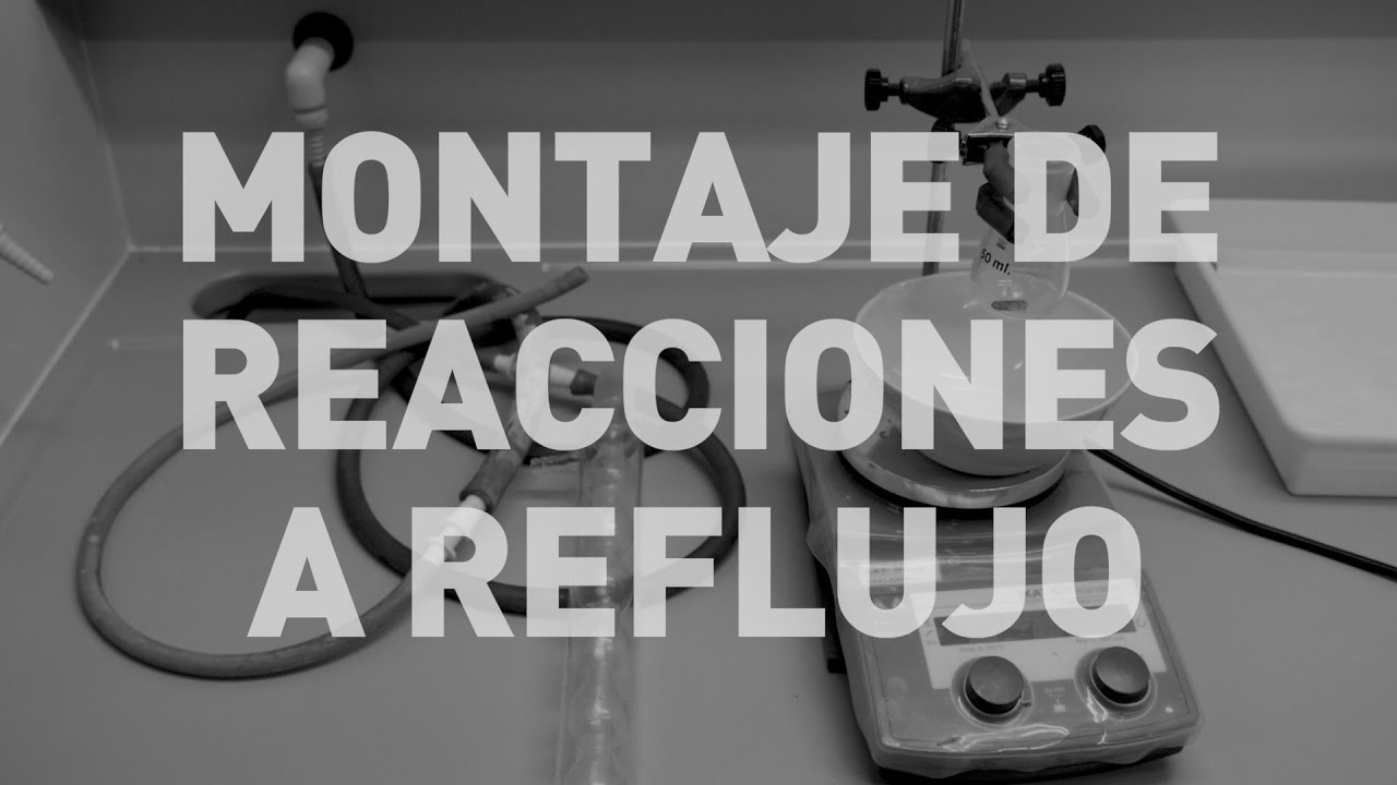 VidrInOrg   Montaje de reacciones a reflujo