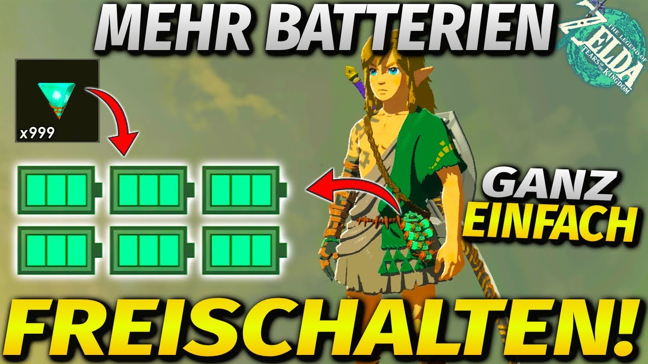 *NEU* Mehr Batterien ganz einfach freischalten! ► Zelda Tears of the Kingdom