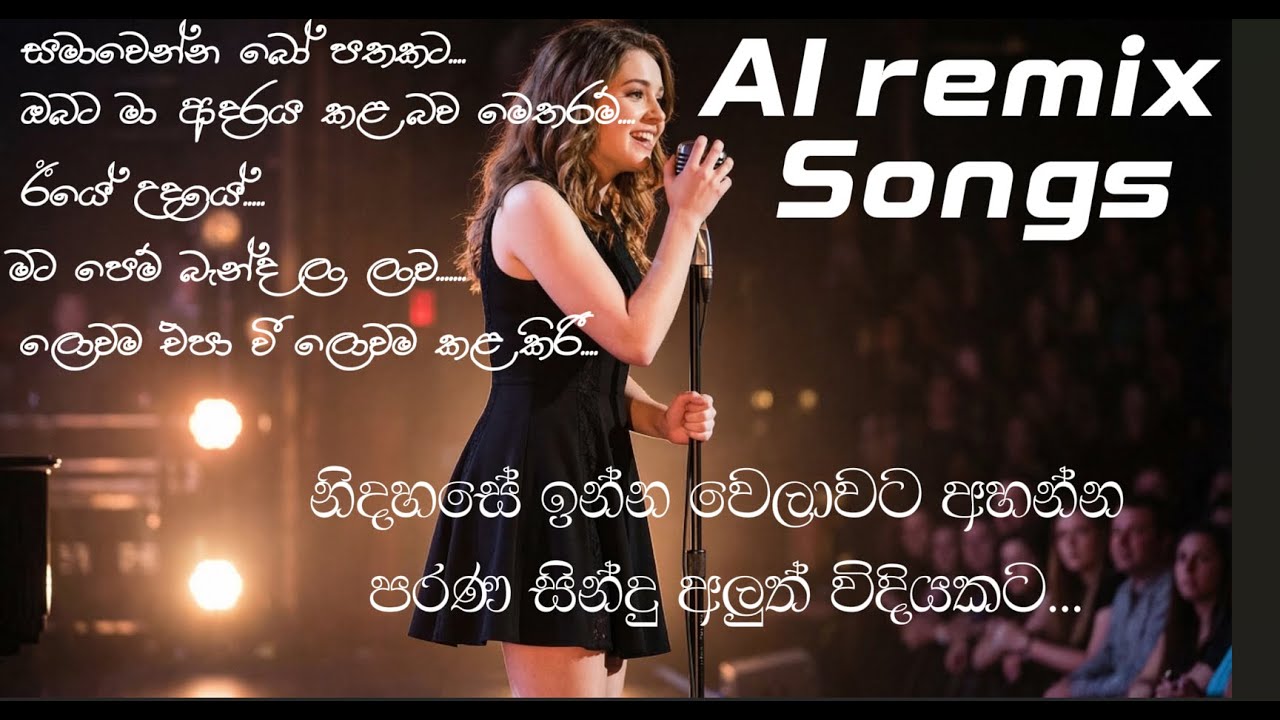 Sinhala songs / parana sindu aluth widiyata / පරණ සින්දු අලුත් විදියට... AI remake songs..#aimusic