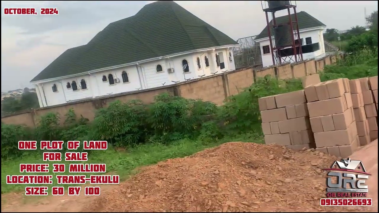 Uncompleted Building on a Plot of Land for Sale in New GRA, Enugu State