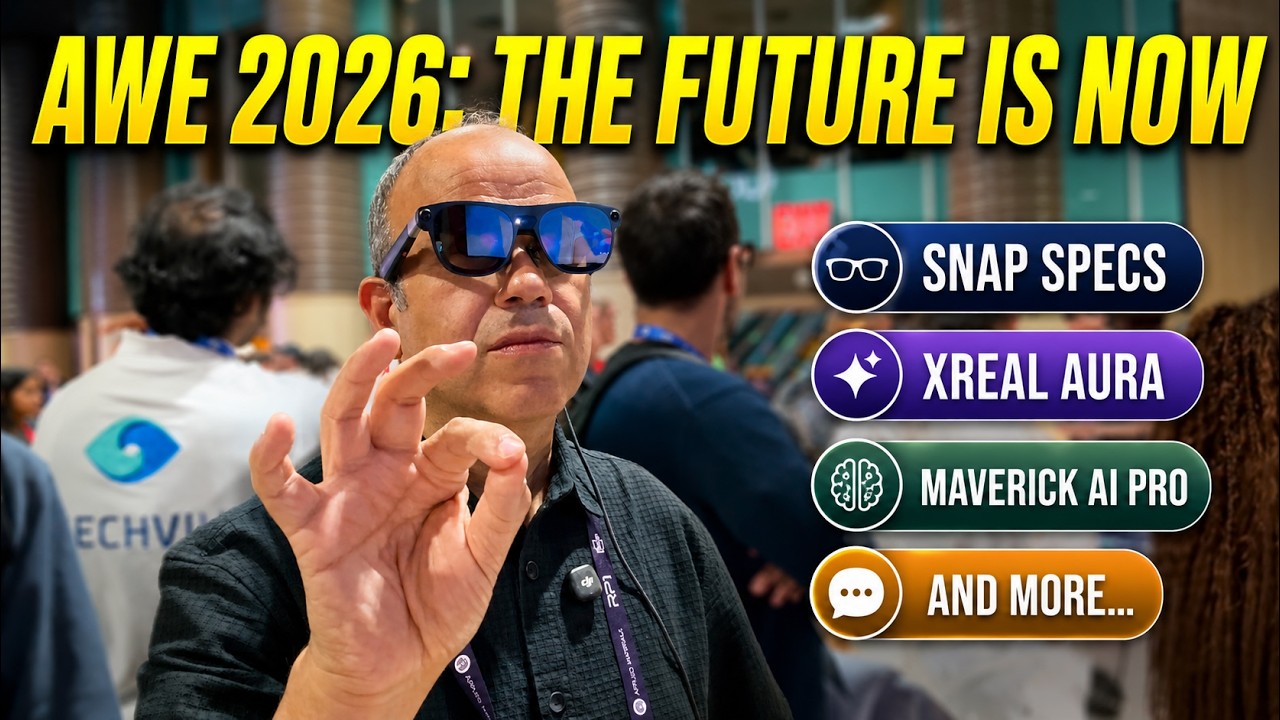 Snap Specs, XREAL Aura и другое на AWE 2026 &mdash; стоит ли своих денег?