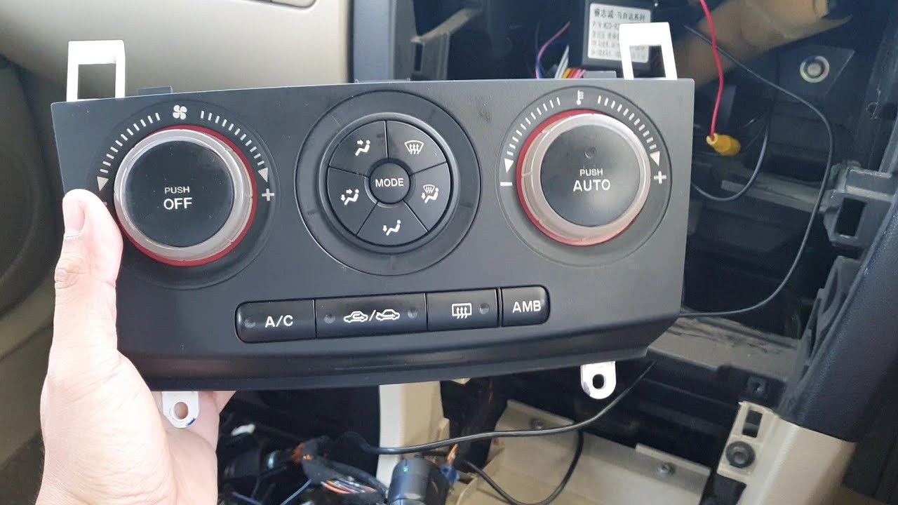 ปุ่มปรับแอร์ ไม่ทำงาน (Mazda3 2005)