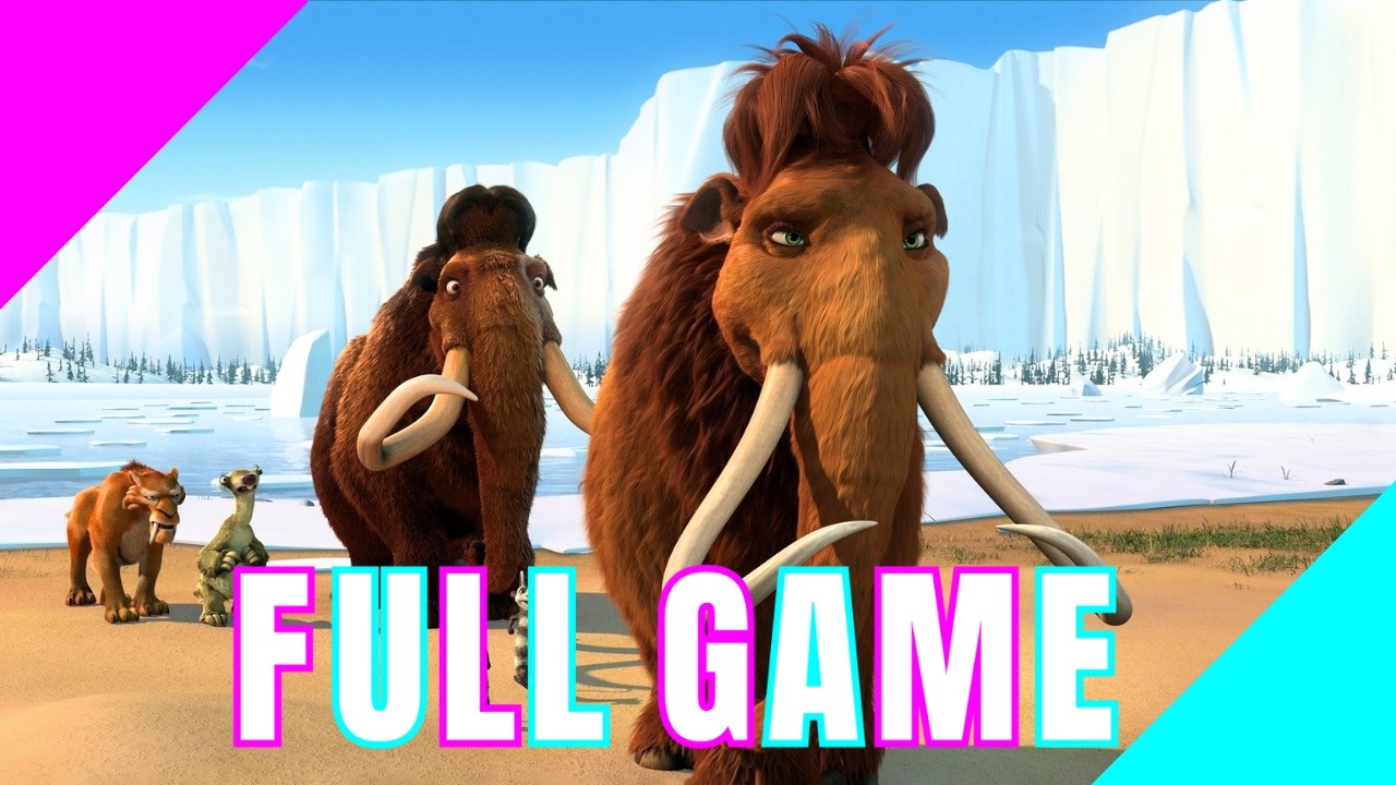 Ice Age 2 The Meltdown (2006) PS2 | Gameplay | Full Game | Longplay