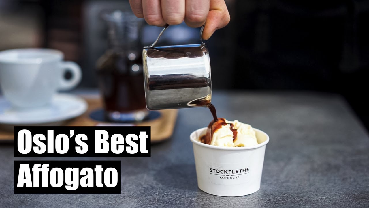 Oslo's Best Affogato is Made at Stockfleths Coffee Shop