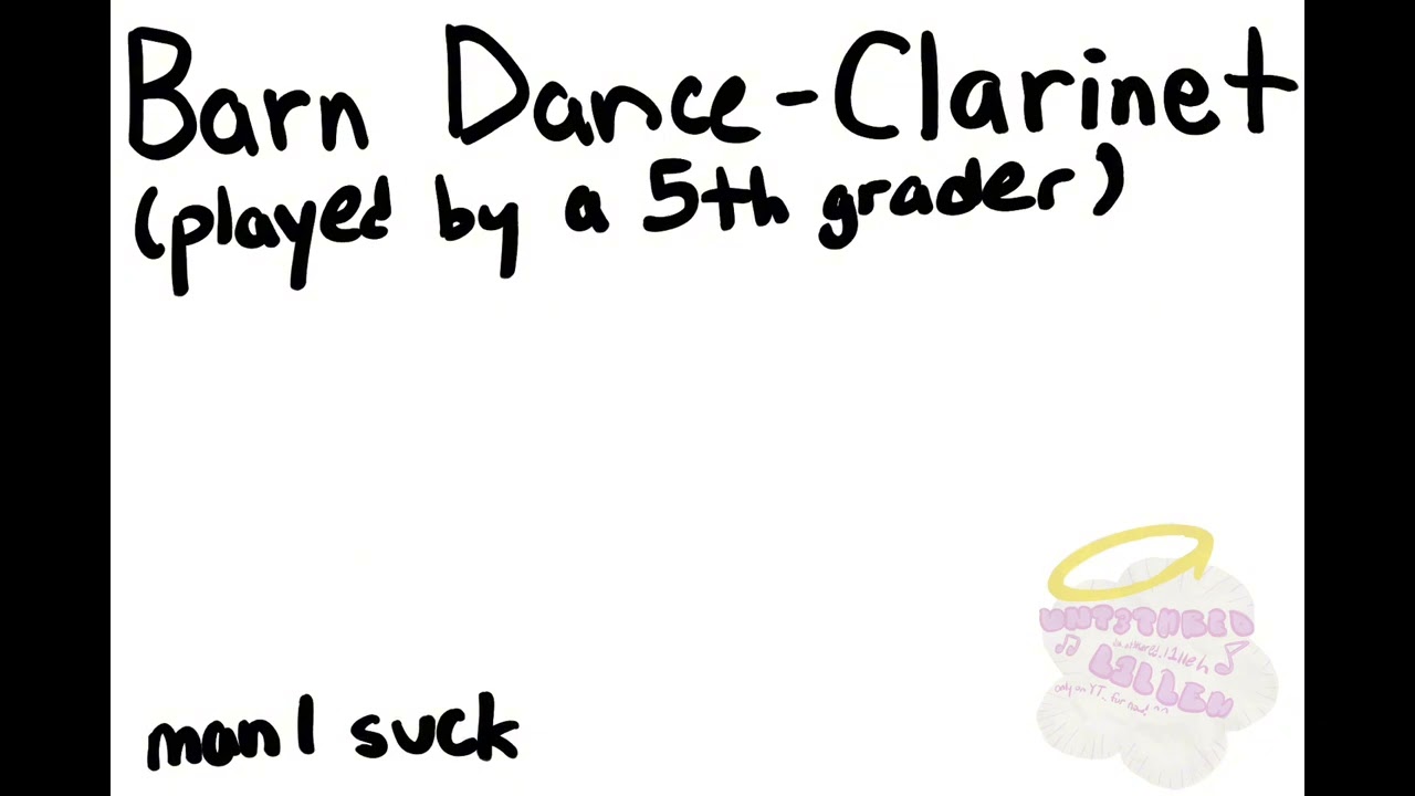 Barn Dance - First Clarinet (but it’s played by a 5th grader)