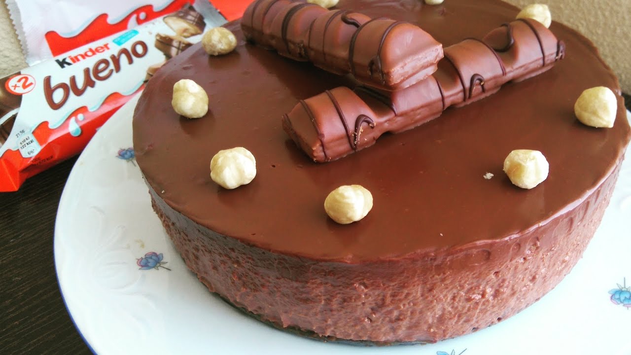 Tarta de KINDER BUENO | Sin horno| RIQUISIMA