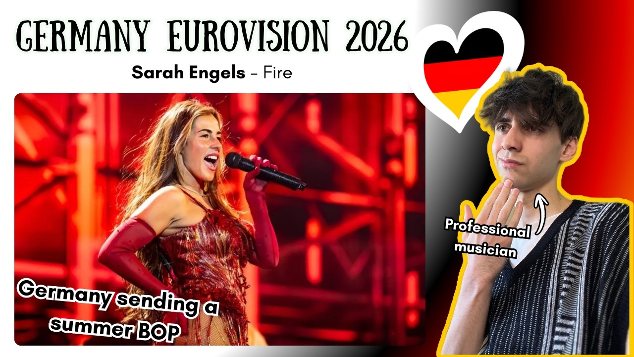 PRO MUSICIAN REACTS TO GERMANY EUROVISION 2026 🇩🇪 | SARAH ENGELS ‘FIRE’ ANALYSIS