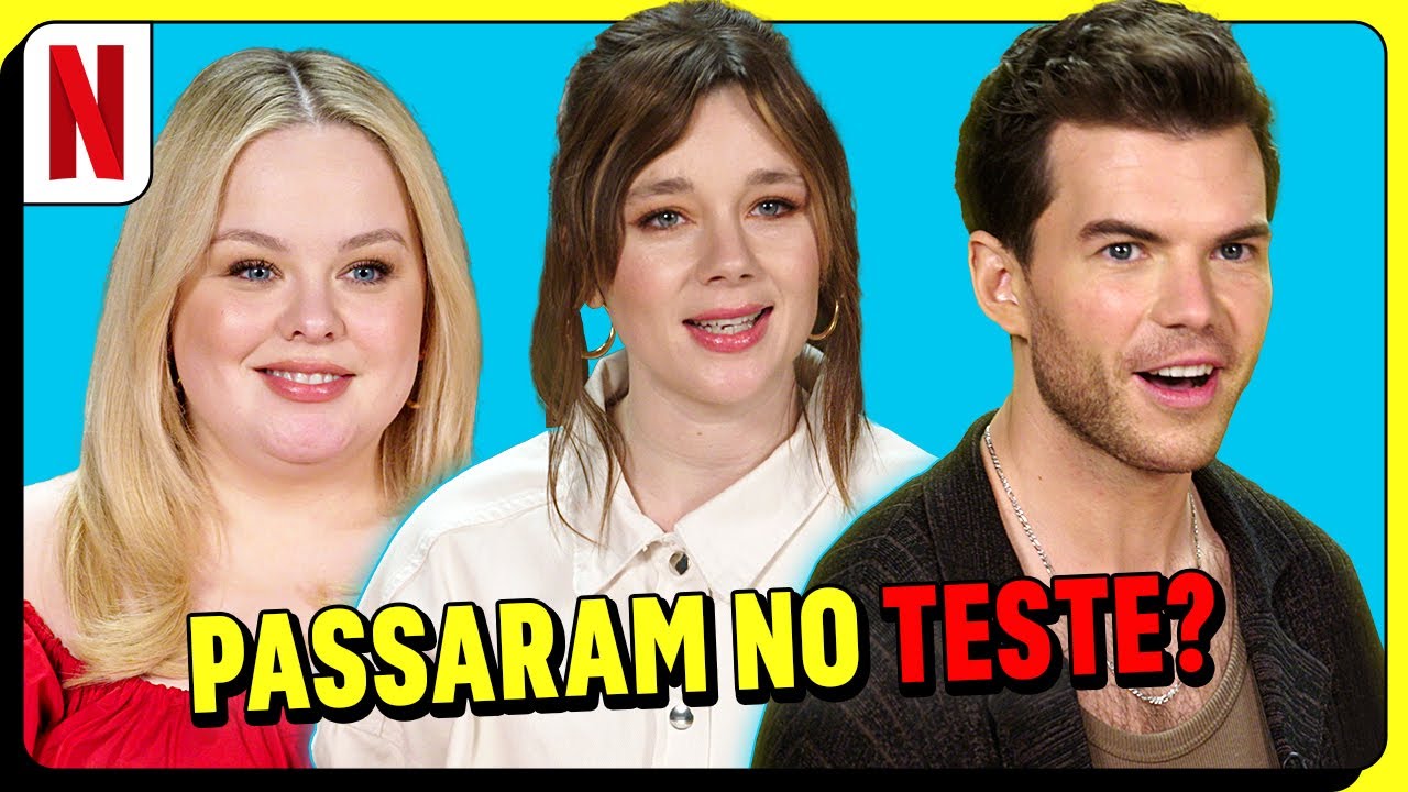 Elenco de Bridgerton experimenta de TUDO | Netflix Brasil