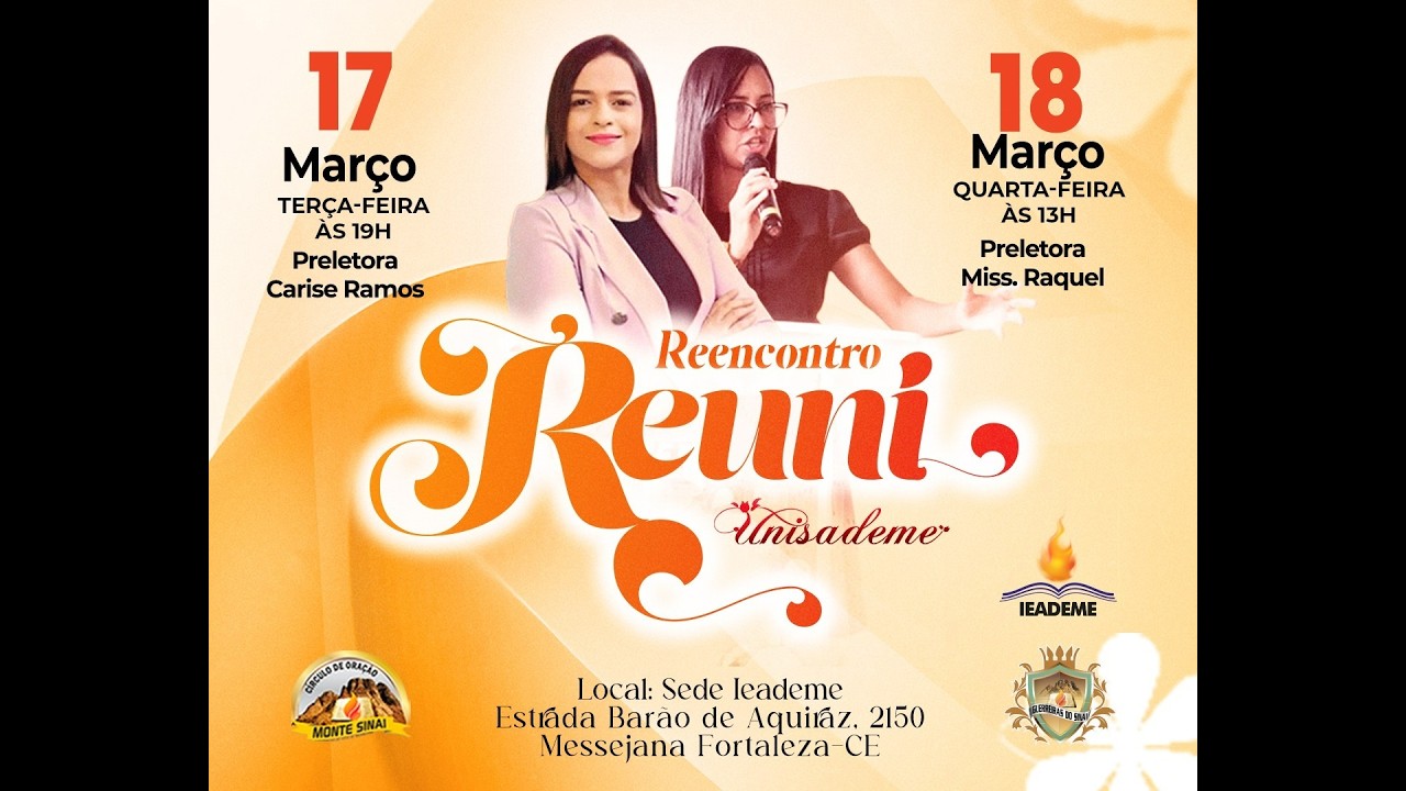 CULTO DE SENHORAS | IEADEME | 17/03/2026