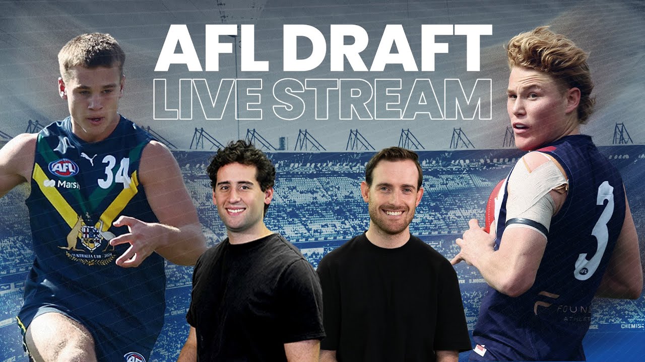 LIVE 2024 AFL Draft - Day 1 Watch Along