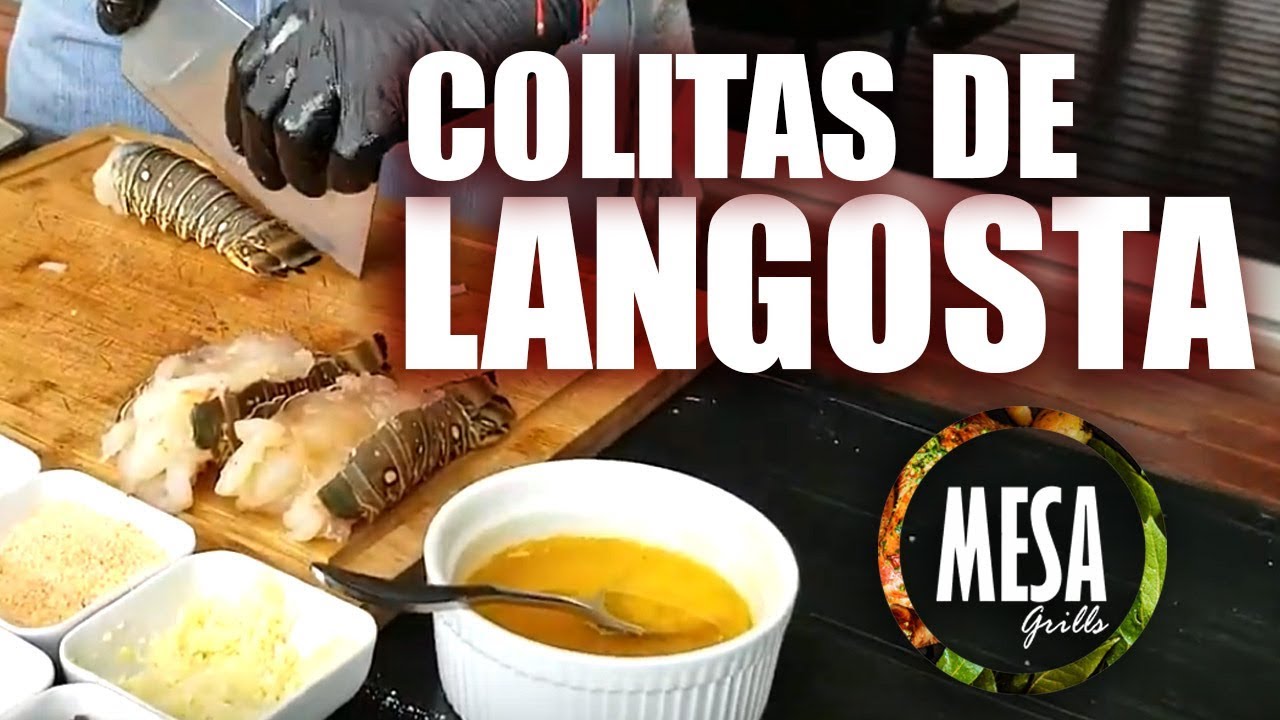 🍤DELICIOSAS COLITAS DE LANGOSTA 👉 ▪ Mesa grills ▪