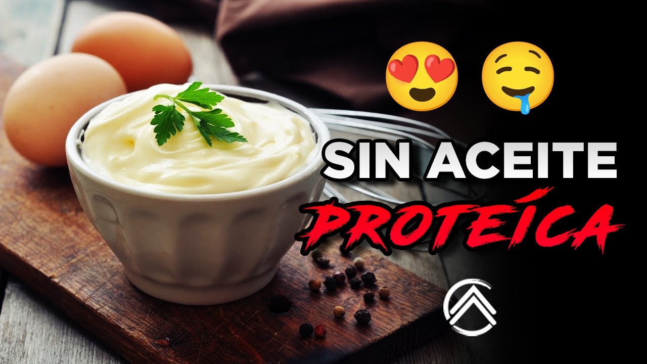 🤤😍MAYONESA SIN ACEITE (Saludable) | La Mayonesa SALUDABLE MÁS RICA del MUNDO