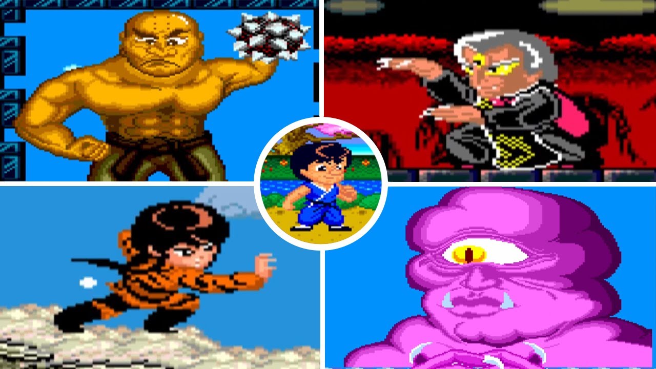 Game n°259 - Jackie Chan ( PC Engine ) All bosses