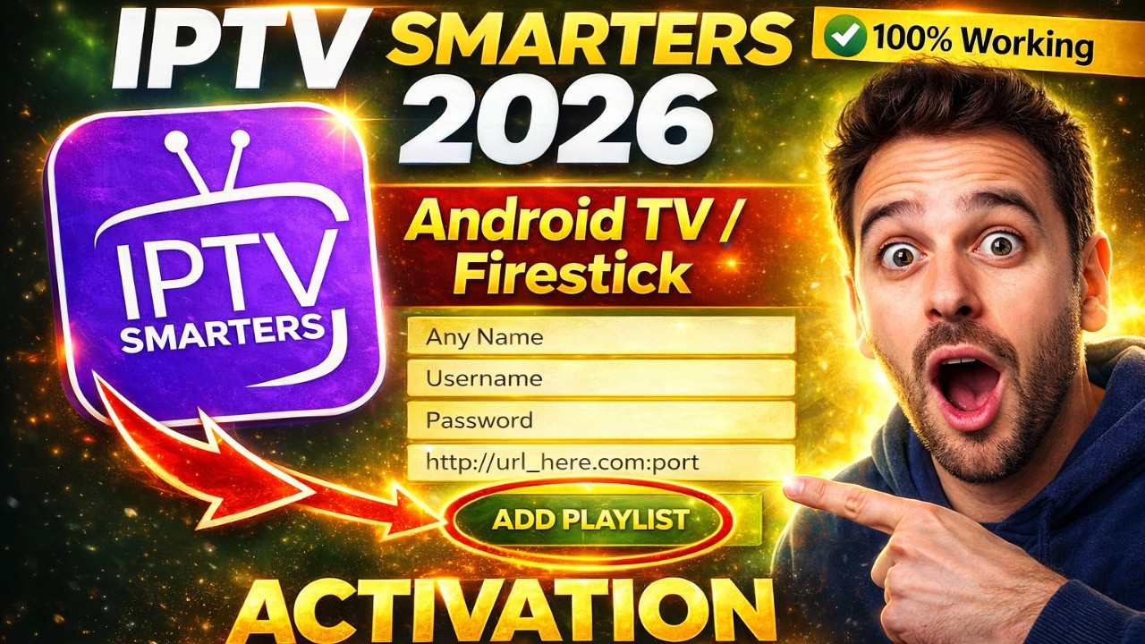 IPTV Smarters Pro 2026 | Xtream Codes & M3U Setup &ndash; Complete Step-by-Step Guide