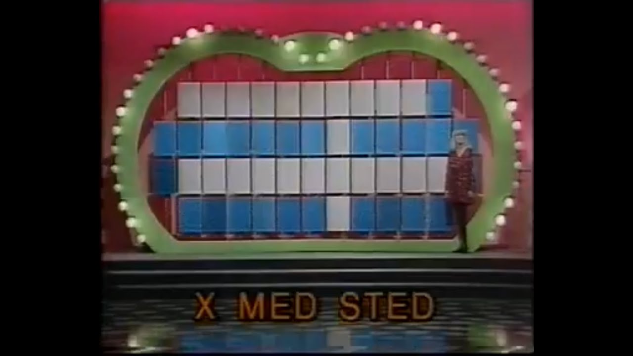 Lykkehjulet afsnit 8 sæson 5 1992