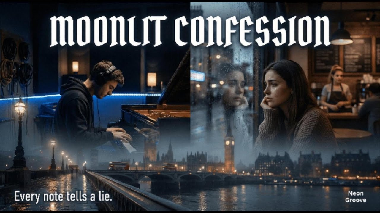 Neon Groove - Moonlit Confession (Official Lyric Video)