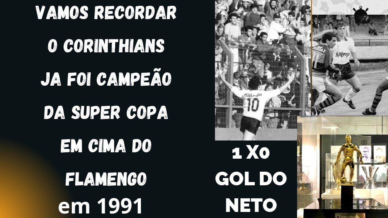 Vamos lembrar o Corinthians foi campeão em 1991⚽